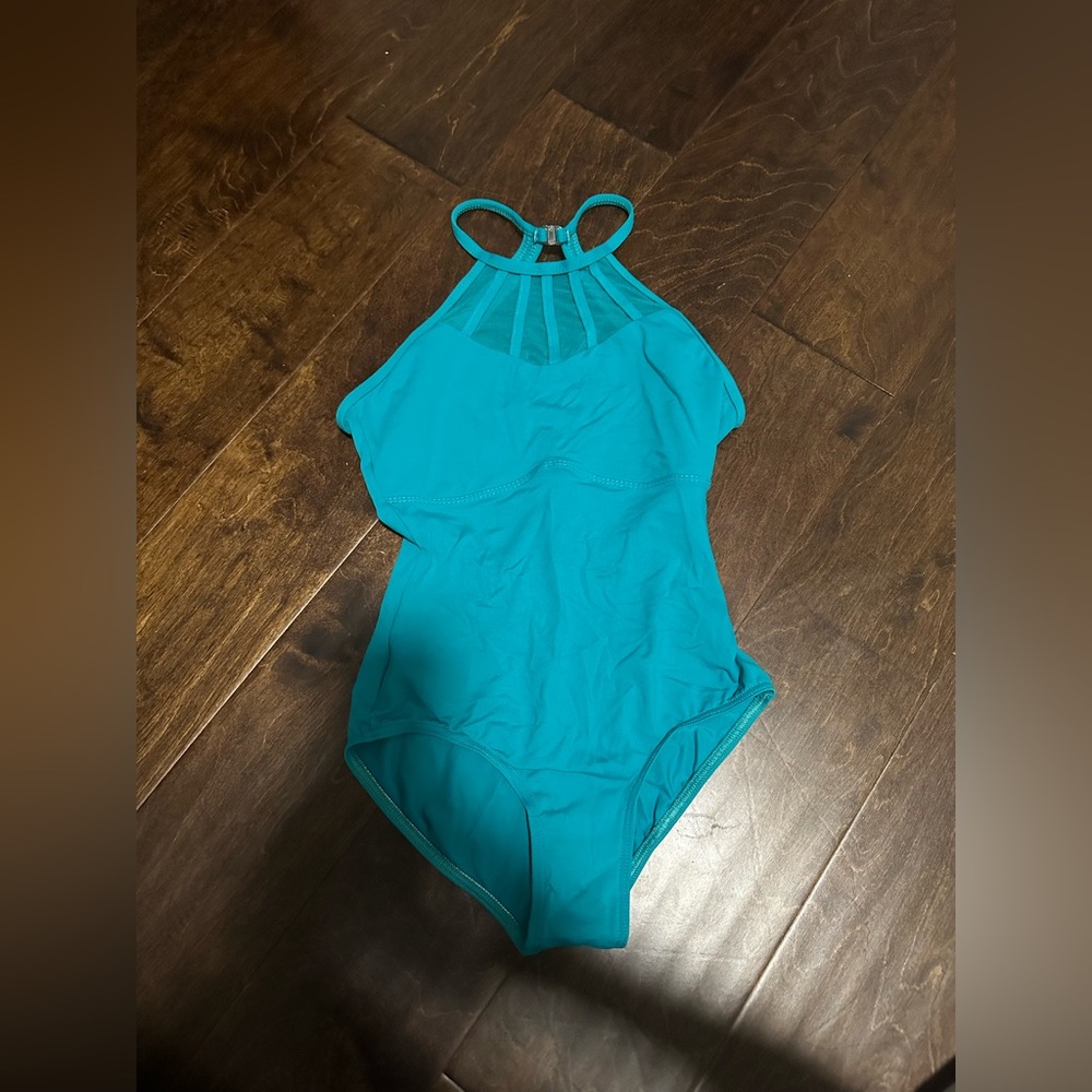 Natalie Couture Leotard (Teal)